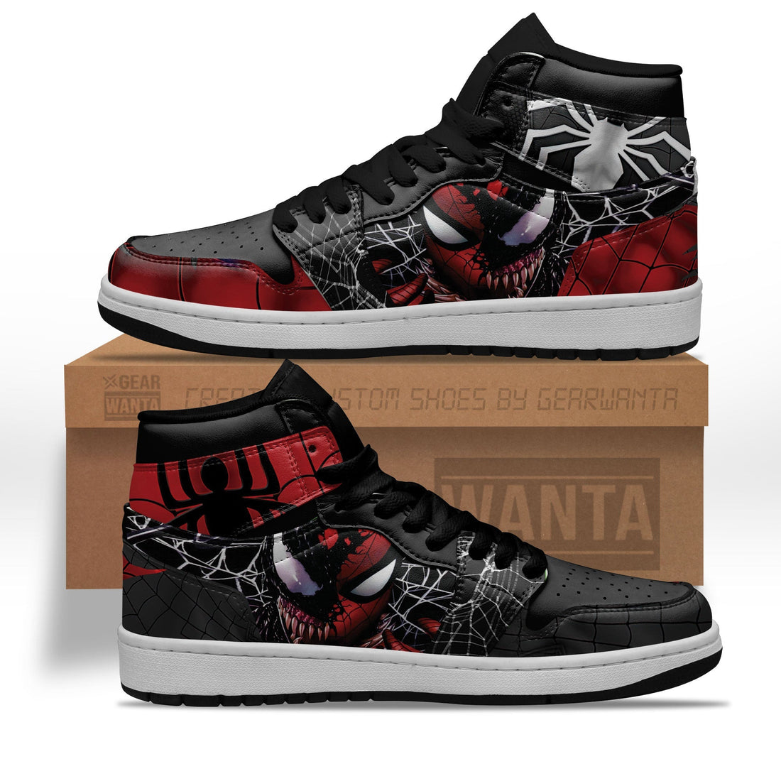 Anti Hero Venom Spiderman Shoes Custom-Gear Wanta