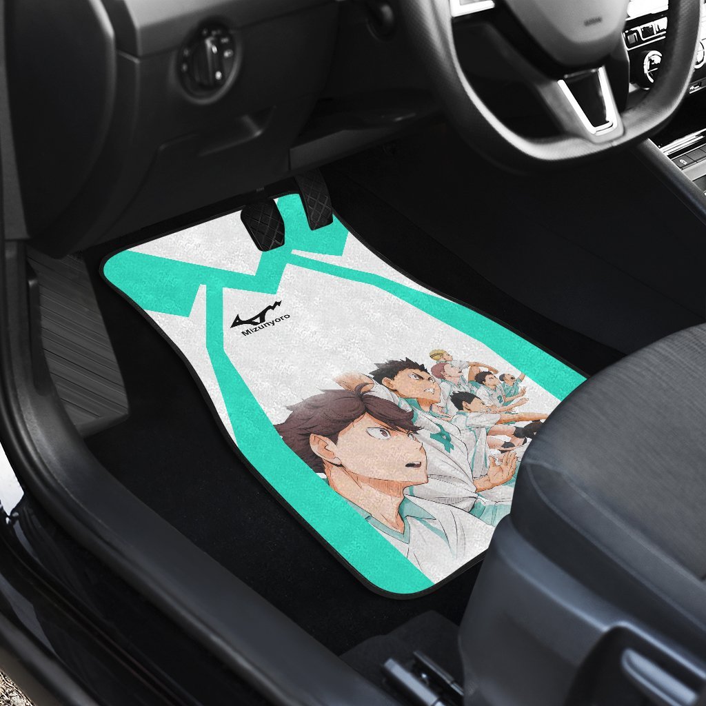 Aoba Johsai High Haikyuu!! Uniform Style Car Floor Mats Gift Anime-Gear Wanta