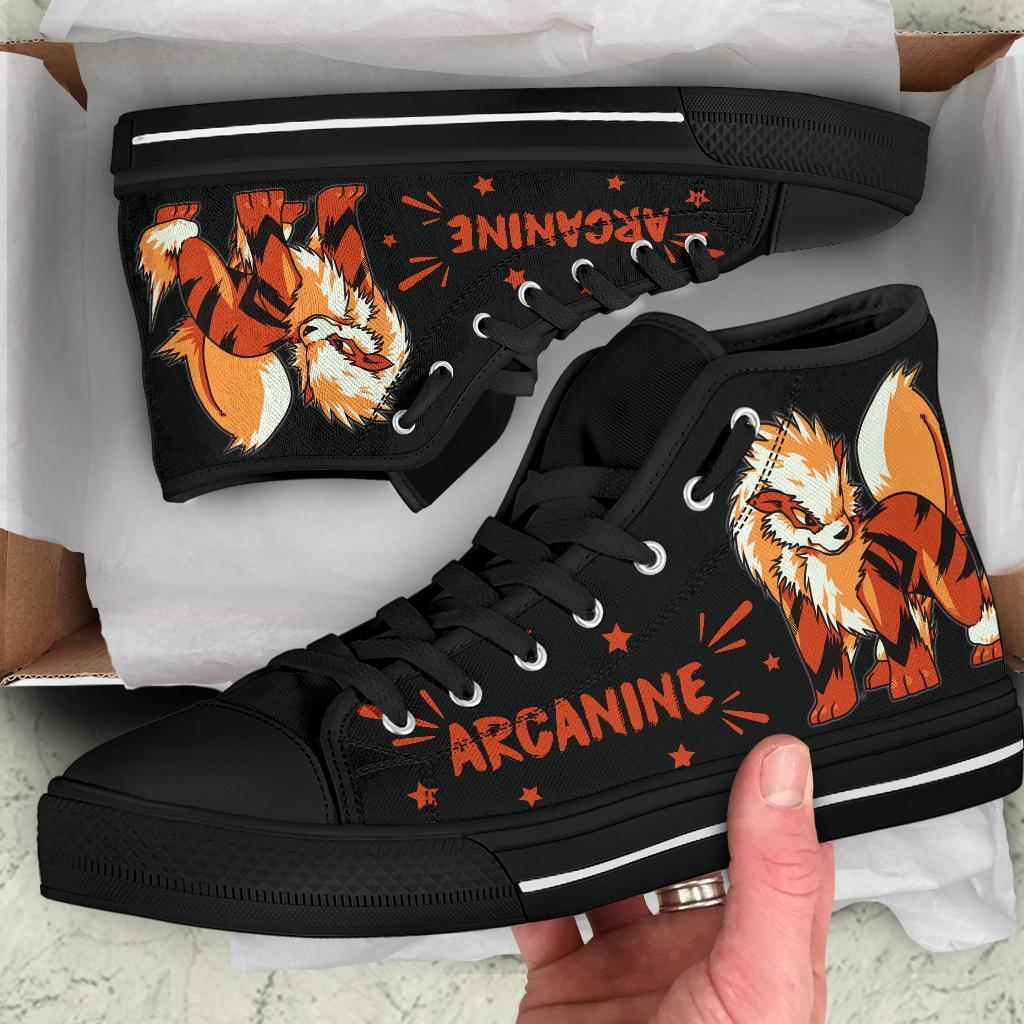 Arcanine High Top Shoes Gift Idea-Gear Wanta