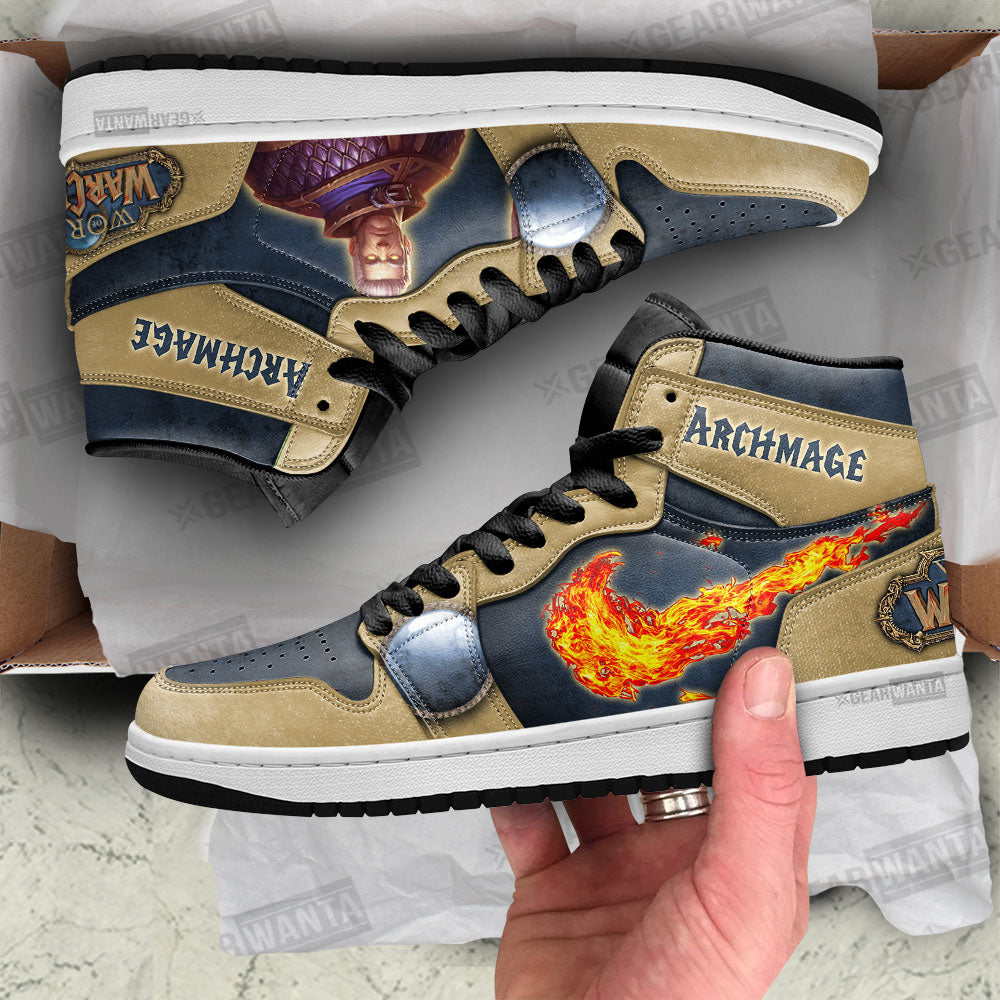 Archmage World of Warcraft Shoes Custom For Fans-Gear Wanta