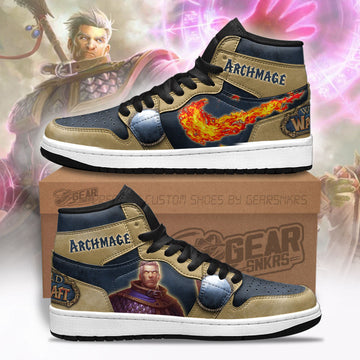 Archmage World of Warcraft Shoes Custom For Fans-Gear Wanta