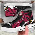 Arizona Cardinals High Top Shoes Custom For Fans-Gear Wanta
