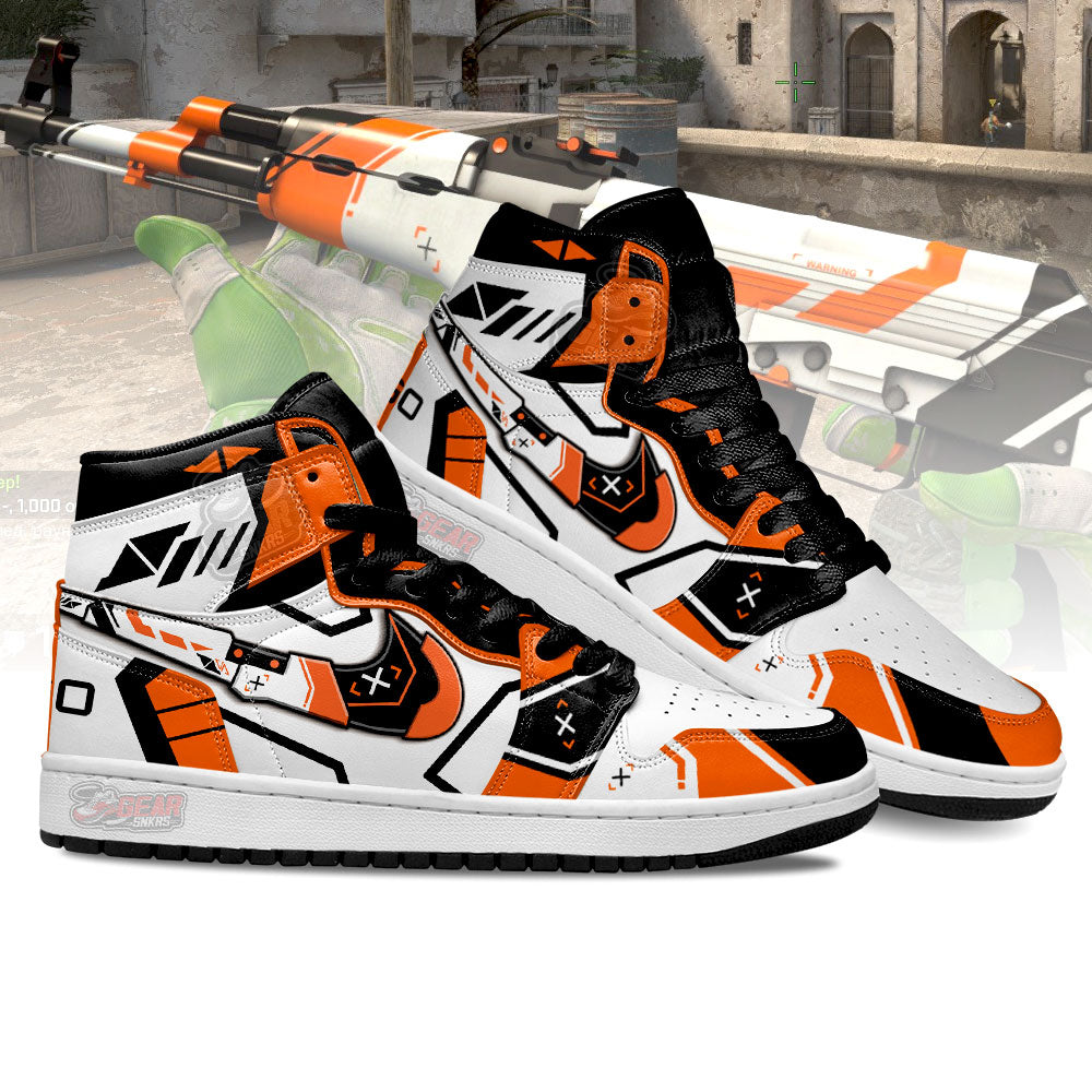 Asiimov Counter-Strike Skins Shoes Custom For Fans-Gear Wanta