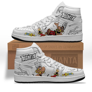 Asterix Shoes Custom Super Heroes Sneakers-Gear Wanta