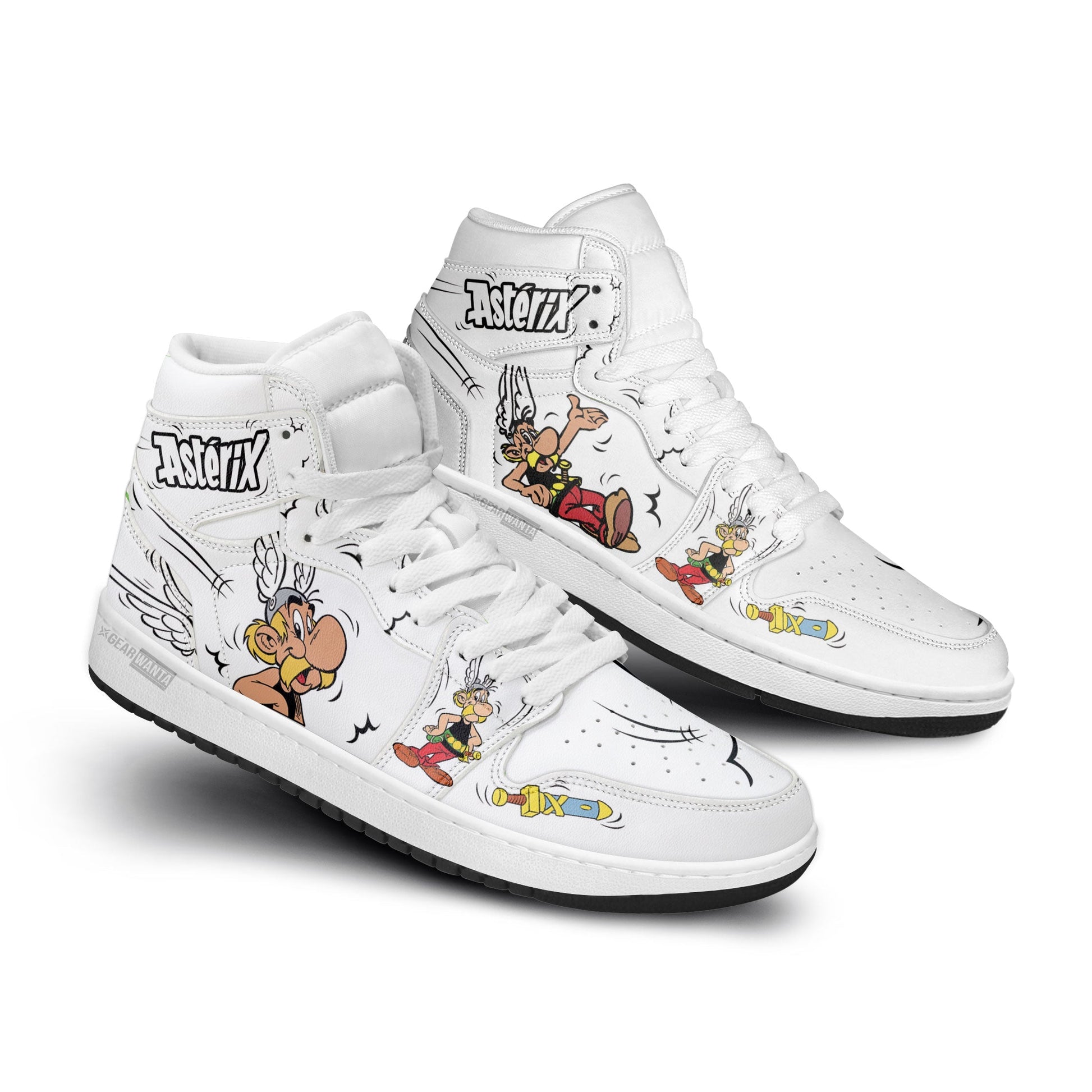 Asterix Shoes Custom Super Heroes Sneakers-Gear Wanta