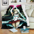 Asuna Fleece Blanket Custom Anime Sword Art Online Home Decoration-Gear Wanta