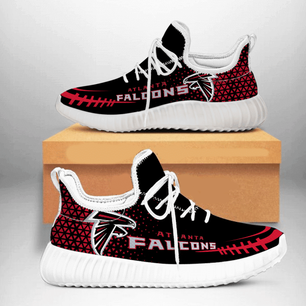 Atlanta Falcons Sneakers Custom Shoes white 3 shoes Fan Gi-Gear Wanta