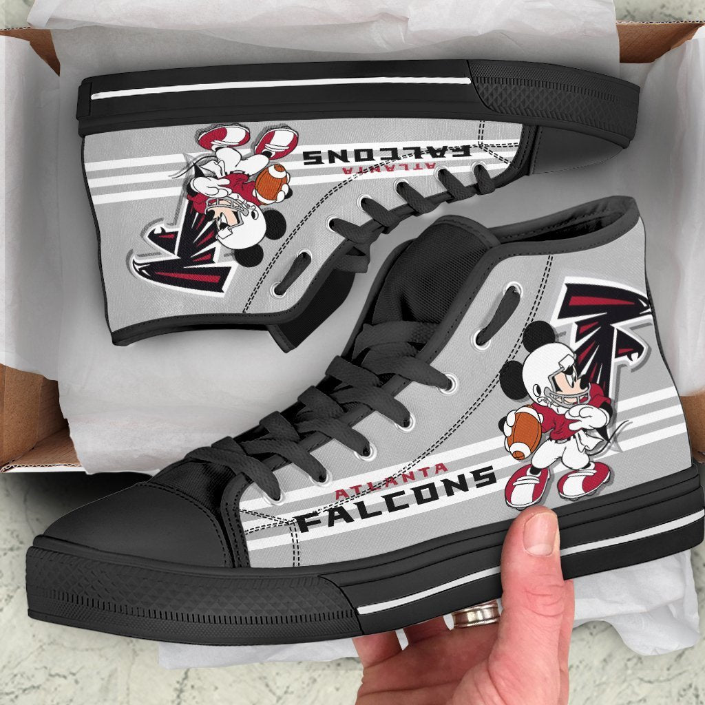 Atlanta Falcons High Top Shoes Custom PT19-Gear Wanta