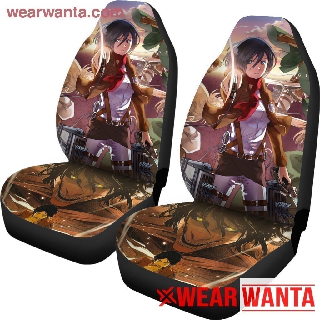 Attack On Titan Anime Car Seat Covers LT03-Gear Wanta