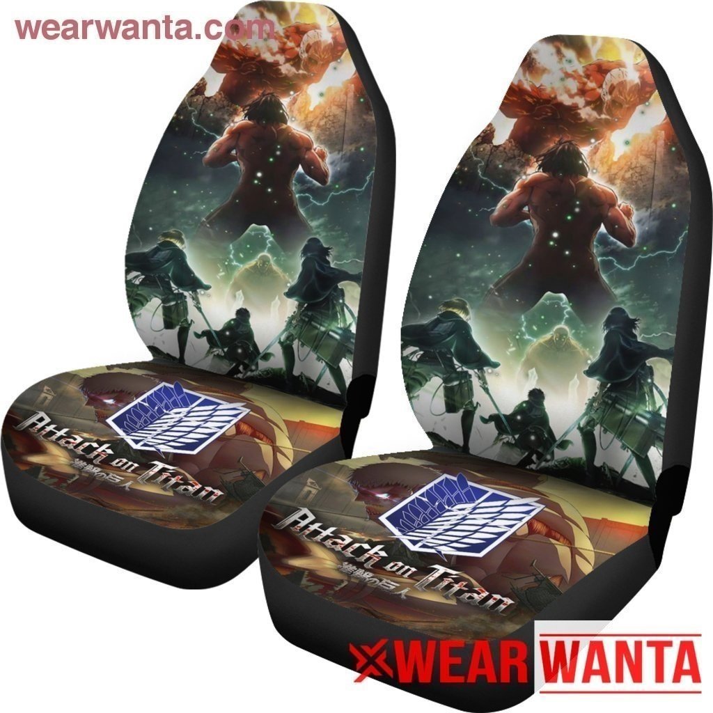 Attack On Titan Final Battle Car Seat Covers LT03-Gear Wanta