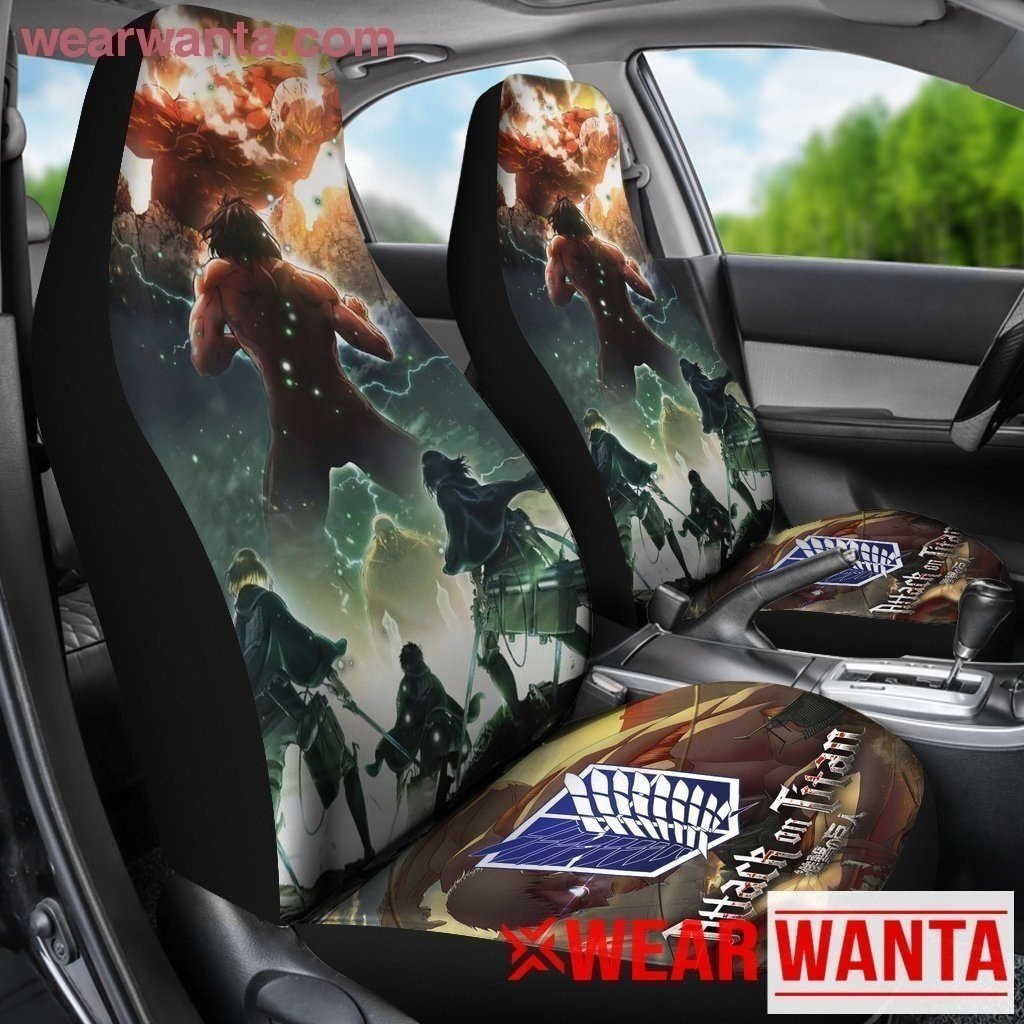 Attack On Titan Final Battle Car Seat Covers LT03-Gear Wanta