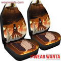 Attack On Titan On Fire Car Seat Covers LT03-Gear Wanta