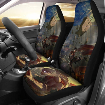 Attack On Titan War Of Titan Car Seat Covers LT03-Gear Wanta