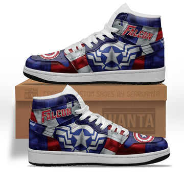 Avenger Falcon Shoes Custom-Gear Wanta