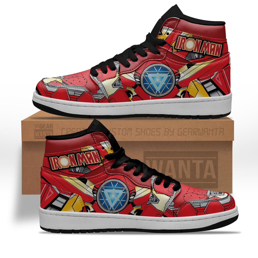 Avenger Ironman Shoes Custom-Gear Wanta