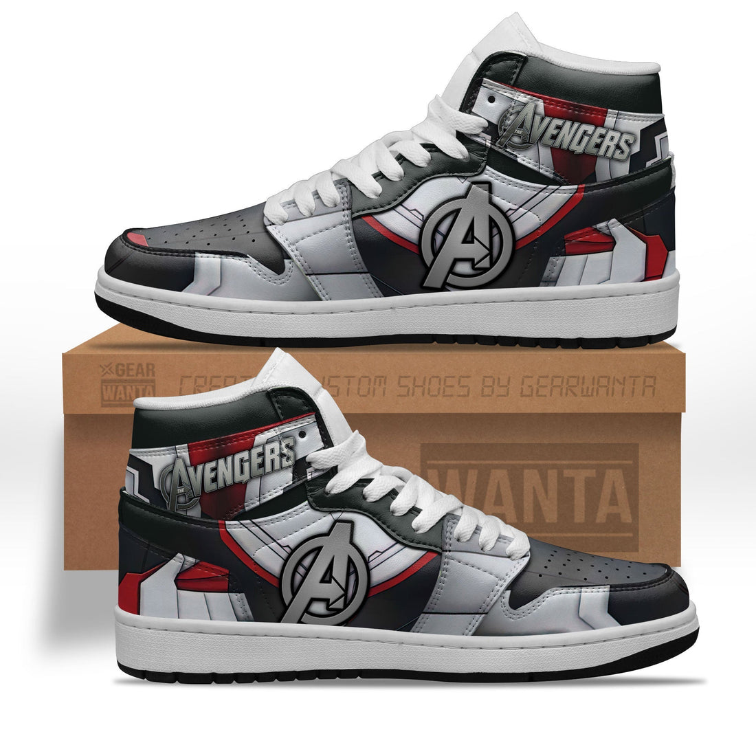 Avengers Shoes Custom Super Heroes Sneakers-Gear Wanta