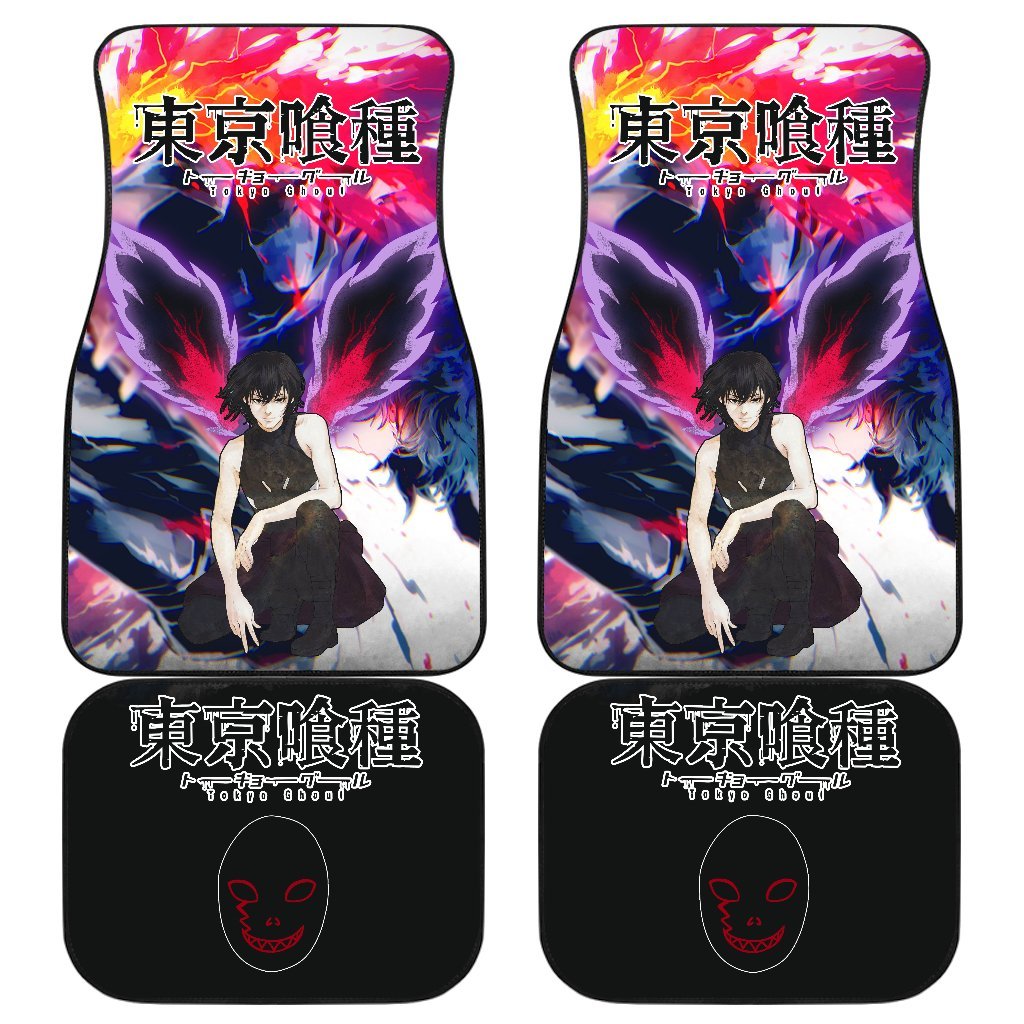 Ayato Kirishima Tokyo Ghoul Car Floor Mats Manga Mixed Anime-Gear Wanta