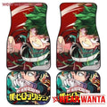 BNHA Izuku Midoriya Car Floor Mats Custom My Hero Academia Anime Car Accessories-Gear Wanta