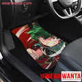 BNHA Izuku Midoriya Car Floor Mats Custom My Hero Academia Anime Car Accessories-Gear Wanta