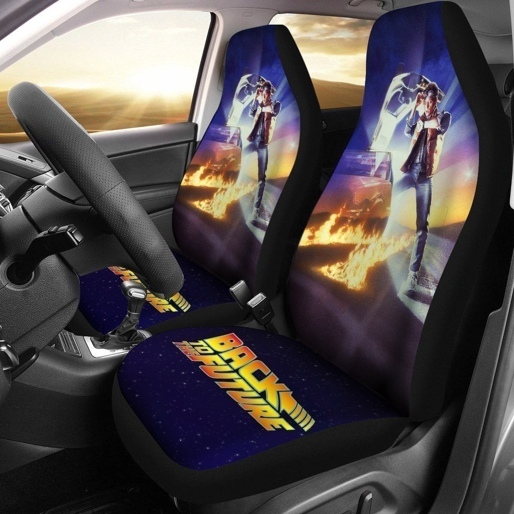 Back To Future Car Seat Covers-Gear Wanta