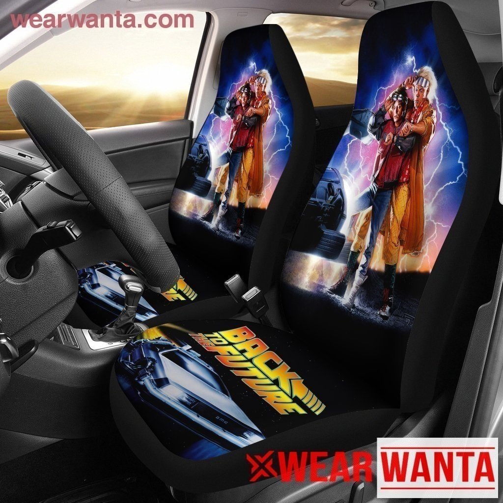 Back To The Future Part 2 Car Seat Covers-Gear Wanta