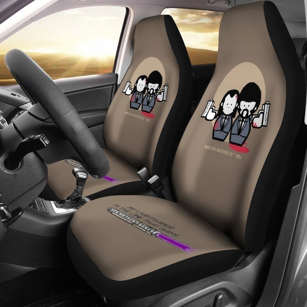 Bad Ass Pulp Fiction Chibi Car Seat Covers LT03-Gear Wanta