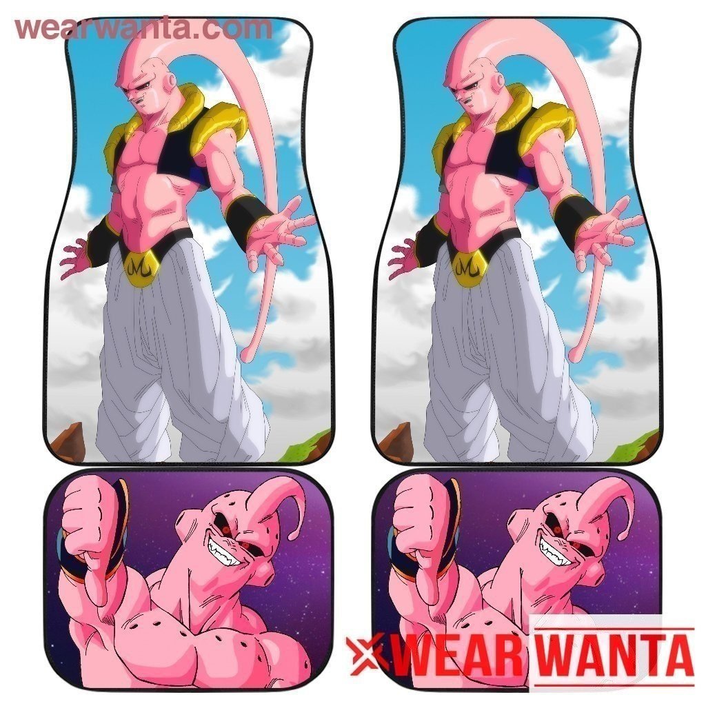 Bad Boy Majin Buu Car Floor Mats Custom Dragon Ball Car Accessories-Gear Wanta