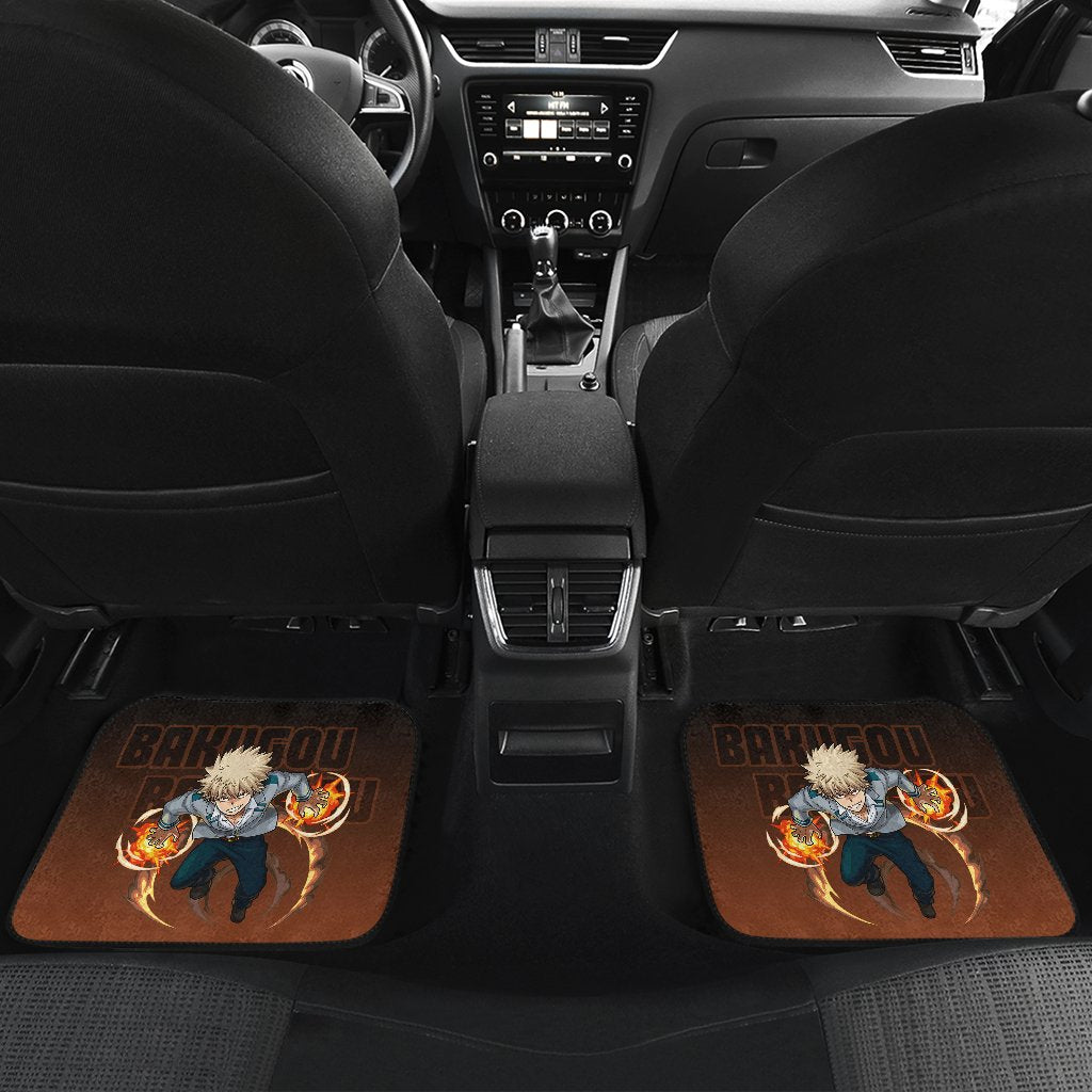 Bakugou Katsuki My Hero Academia Car Floor Mats Manga Mixed Anime-Gear Wanta