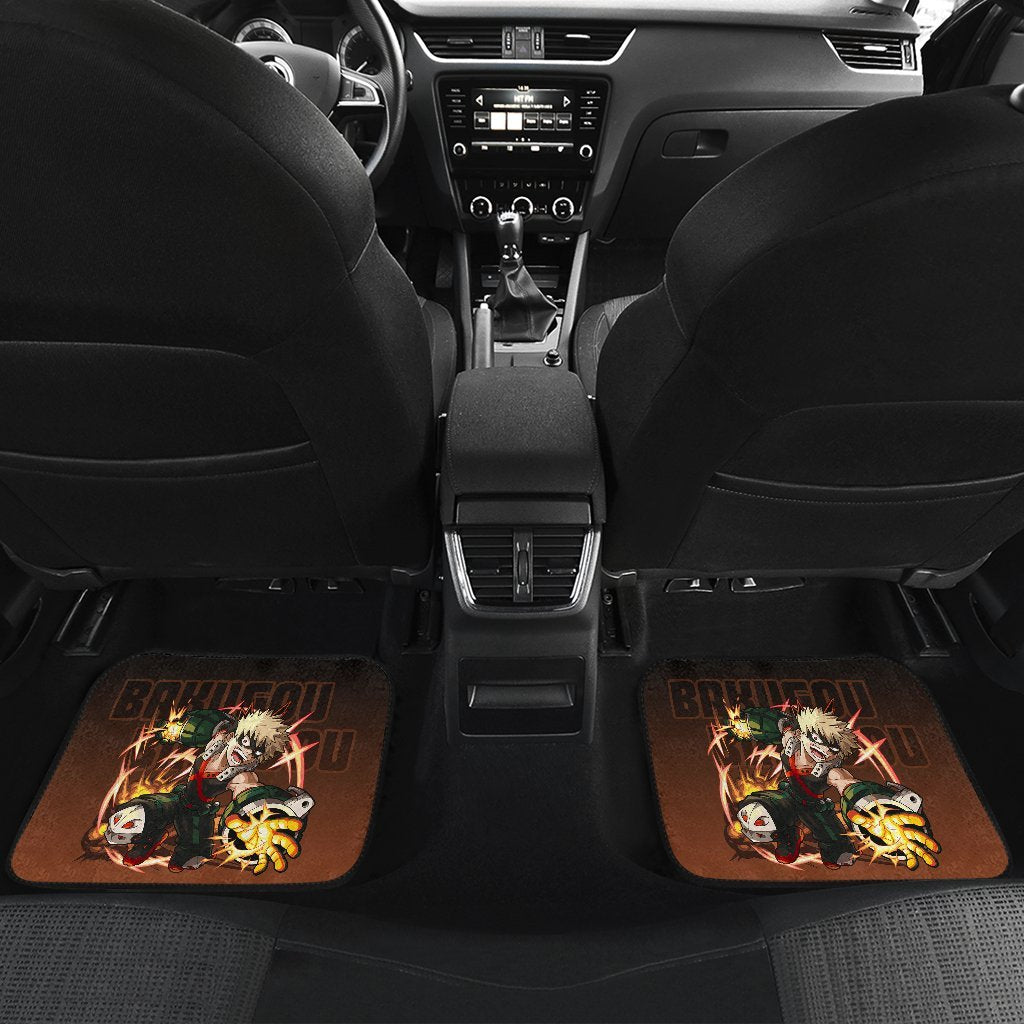 Bakugou Katsuki My Hero Academia Car Floor Mats Manga Mixed Anime MeMes-Gear Wanta