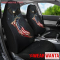 Bald Eagle US Flag Car Seat Covers Custom Patriotic Car Accessories-Gear Wanta