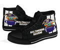 Baltimore Ravens Sneakers Baby Yoda High Top Shoes Mixed-Gear Wanta