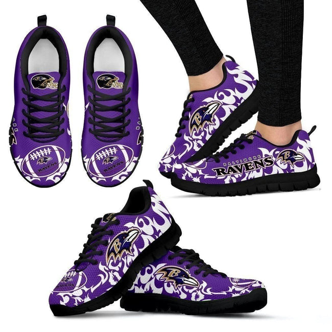 Baltimore Ravens Sneakers For Custom-Gear Wanta