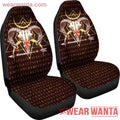 Baphomet Skull Car Seat Covers Viking Style NH1911-Gear Wanta