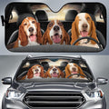 Basset Hound Dog Car Sun Shade Car Sun Visor-Gear Wanta