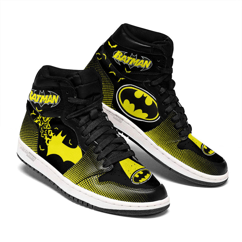 Batman Shoes Custom Super Heroes Sneakers-Gear Wanta