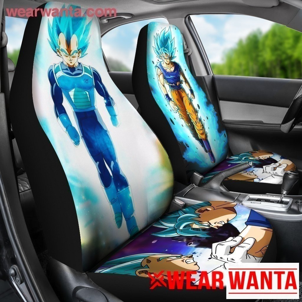 Battle Vegeta Vs Songoku Car Seat Covers LT04-Gear Wanta