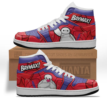 Baymax Shoes Custom Super Heroes Sneakers-Gear Wanta