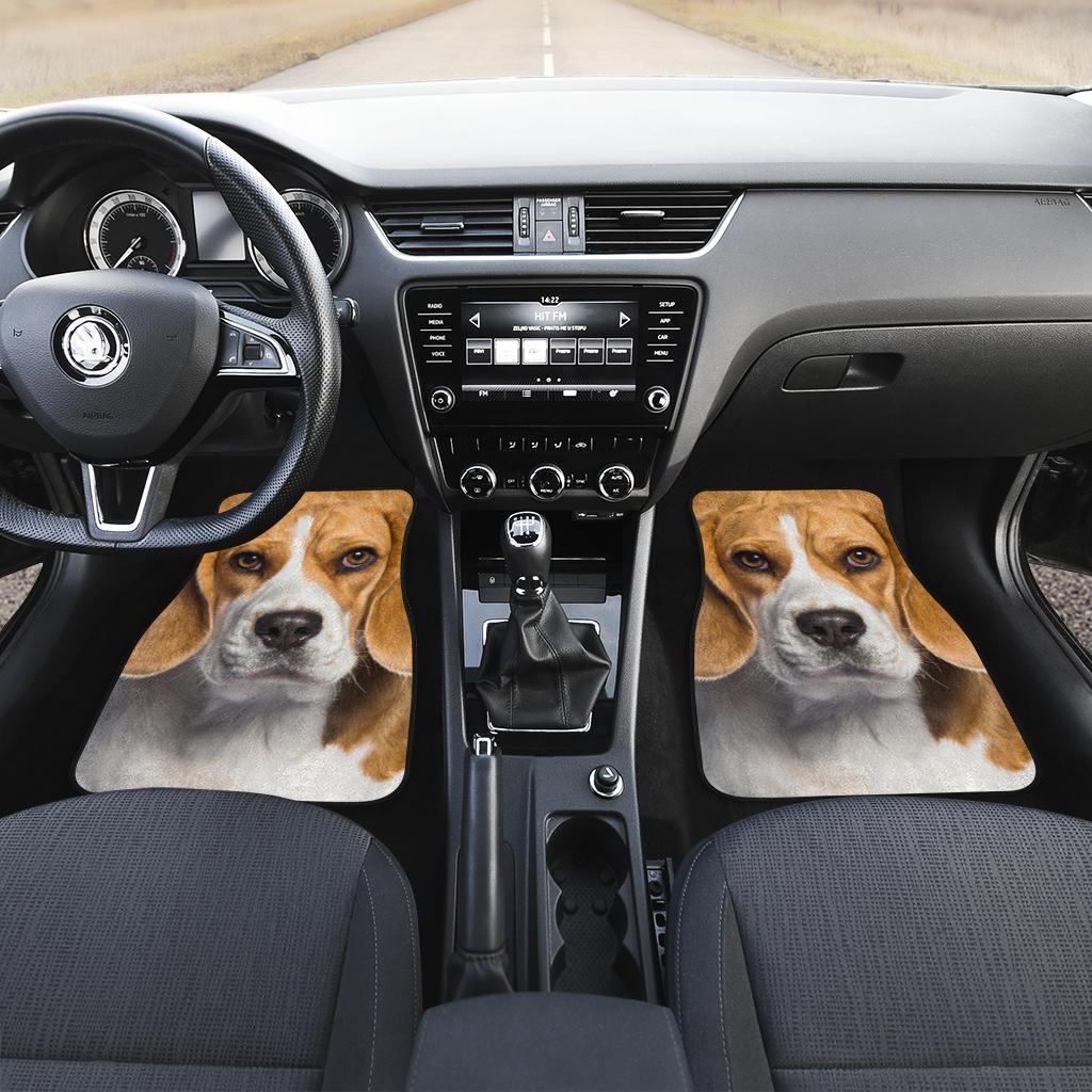Beagle Dog Car Floor Mats Beagle Face-Gear Wanta