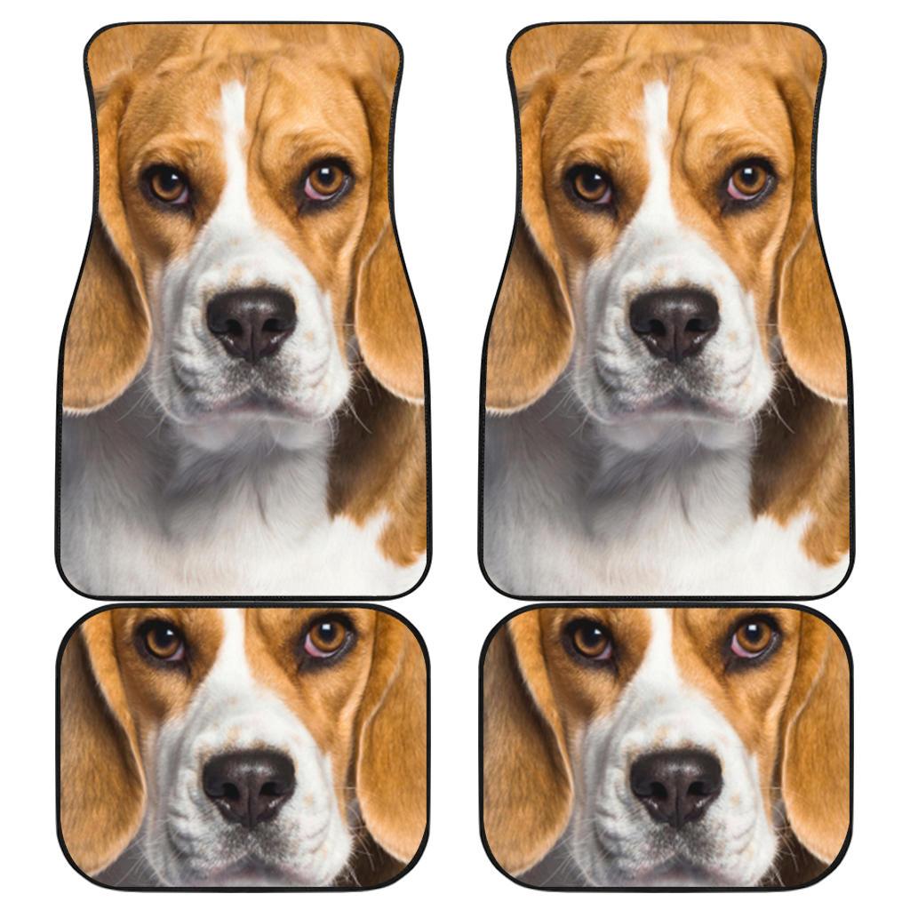 Beagle Dog Car Floor Mats Beagle Face-Gear Wanta