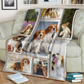 Beagle Dog Fleece Blanket For Beagle Lover-Gear Wanta