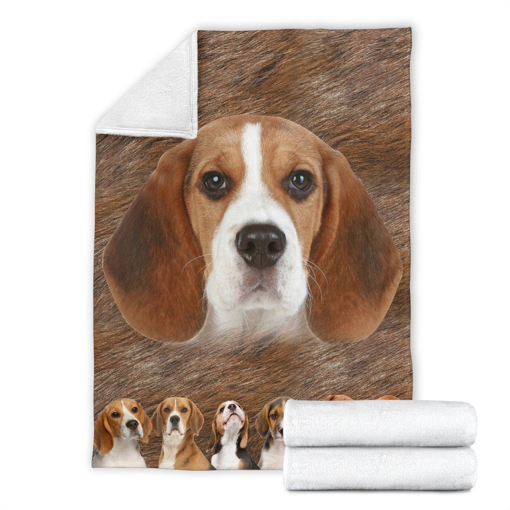 Beagle Dog Fleece Blanket-Gear Wanta