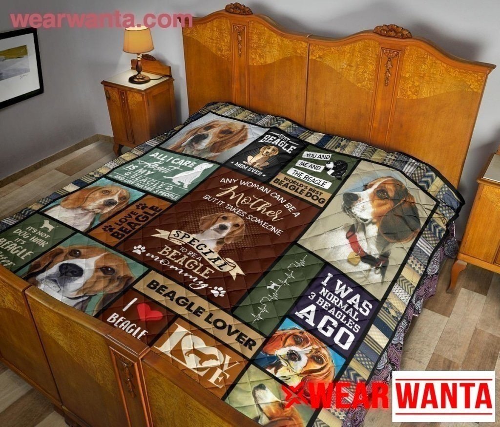 Beagle Mom Blanket Funny Gift Idea For Dog Lover-Gear Wanta