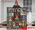 Beagle Mom Blanket Funny Gift Idea For Dog Lover-Gear Wanta