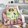 Beagles Pink Fleece Blanket-Gear Wanta