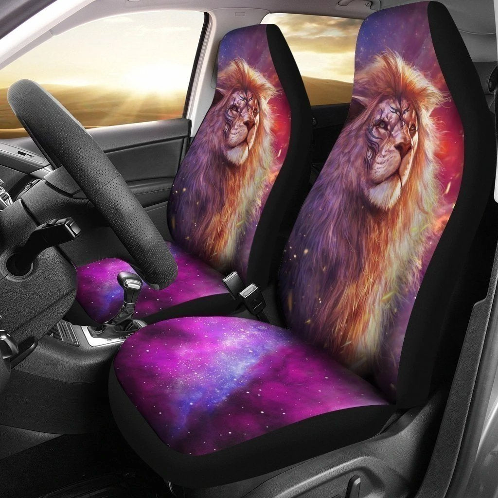 Beautiful Lion Colorful Car Seat Covers LT03-Gear Wanta