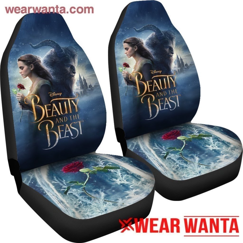 Beauty And The Beast Car Seat Covers Custom NH06-Gear Wanta