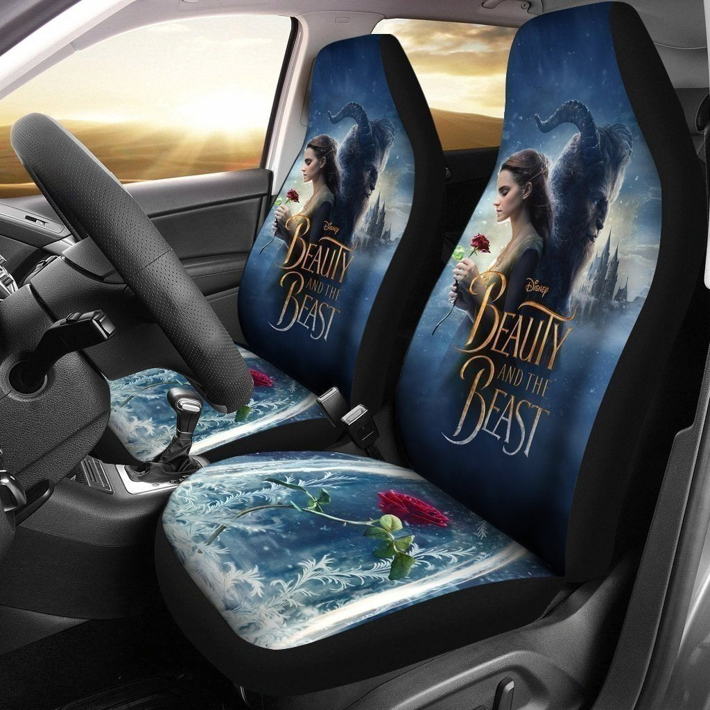 Beauty And The Beast Car Seat Covers Custom NH06-Gear Wanta