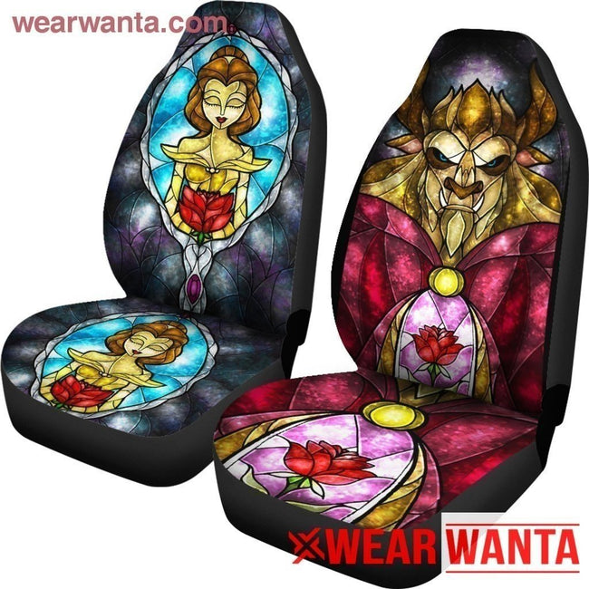 Beauty And The Beast Car Seat Covers LT03-Gear Wanta