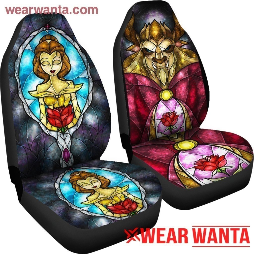 Beauty And The Beast Car Seat Covers LT03-Gear Wanta