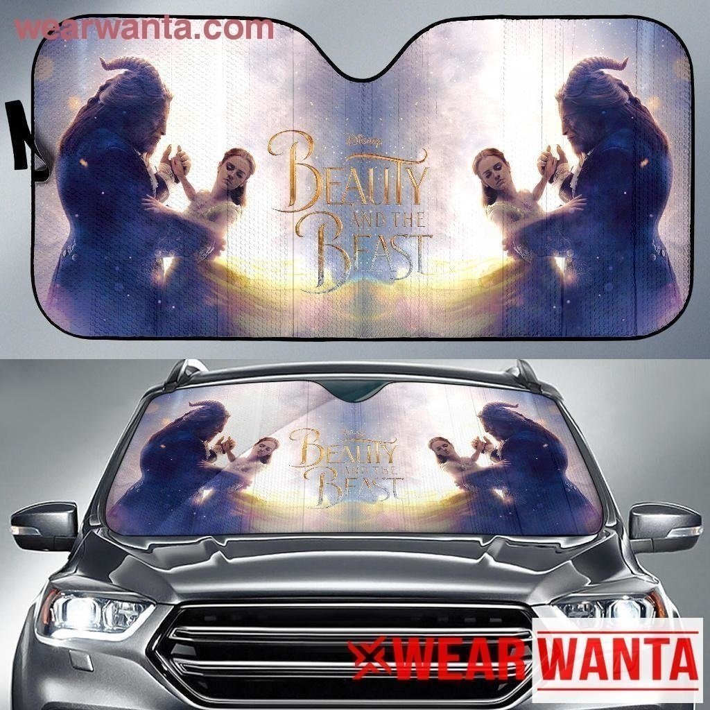 Beauty And The Beast Car Sun Shade-Gear Wanta